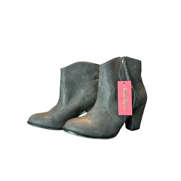 American Rag Allye Women Shoes Ankle Booties‎ Gray Size 7 NEW - Picture 1 of 8